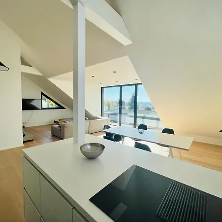 Apartmán Seenahe Design-ferienwohnung Loft Indigo Uberlingen
